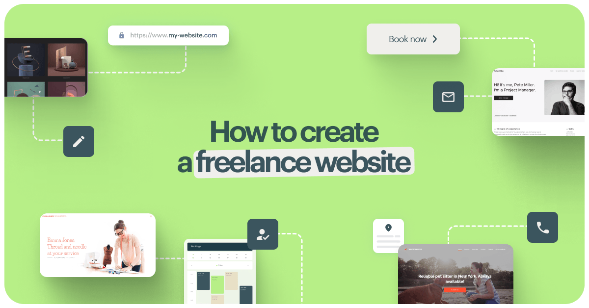 How to Create a Freelance Website: 8 Steps (No Code)